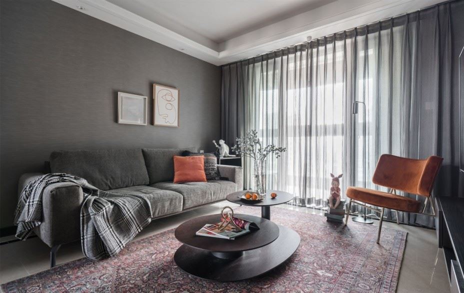 江門市保利大都會現(xiàn)代簡約風(fēng)格三居室裝修案例