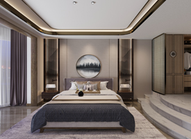 佛山市雅居樂·江畔明珠現(xiàn)代簡約風(fēng)格別墅裝修案例